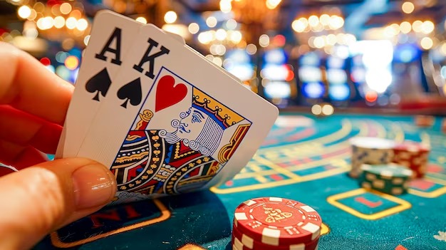 Live dealer table interface showing player seats and betting options
