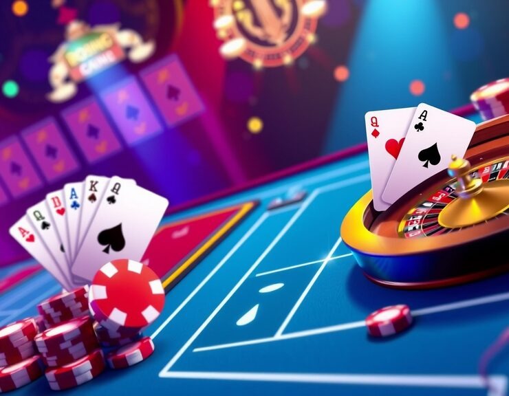 Baccarat table on mobile — tap to place bets Mobile phone showing live baccarat table with betting interface
